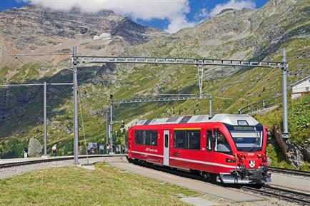 ŠVICARSKA ALPSKOM ŽELJEZNICOM BERNINA